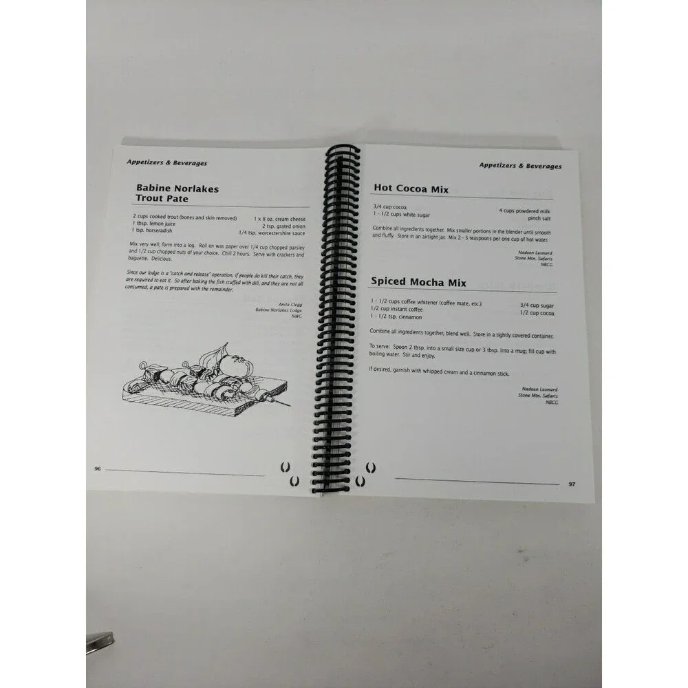 Recipes Kitchens & Camps Guide Outfitters of British Columbia Canada Cookbook